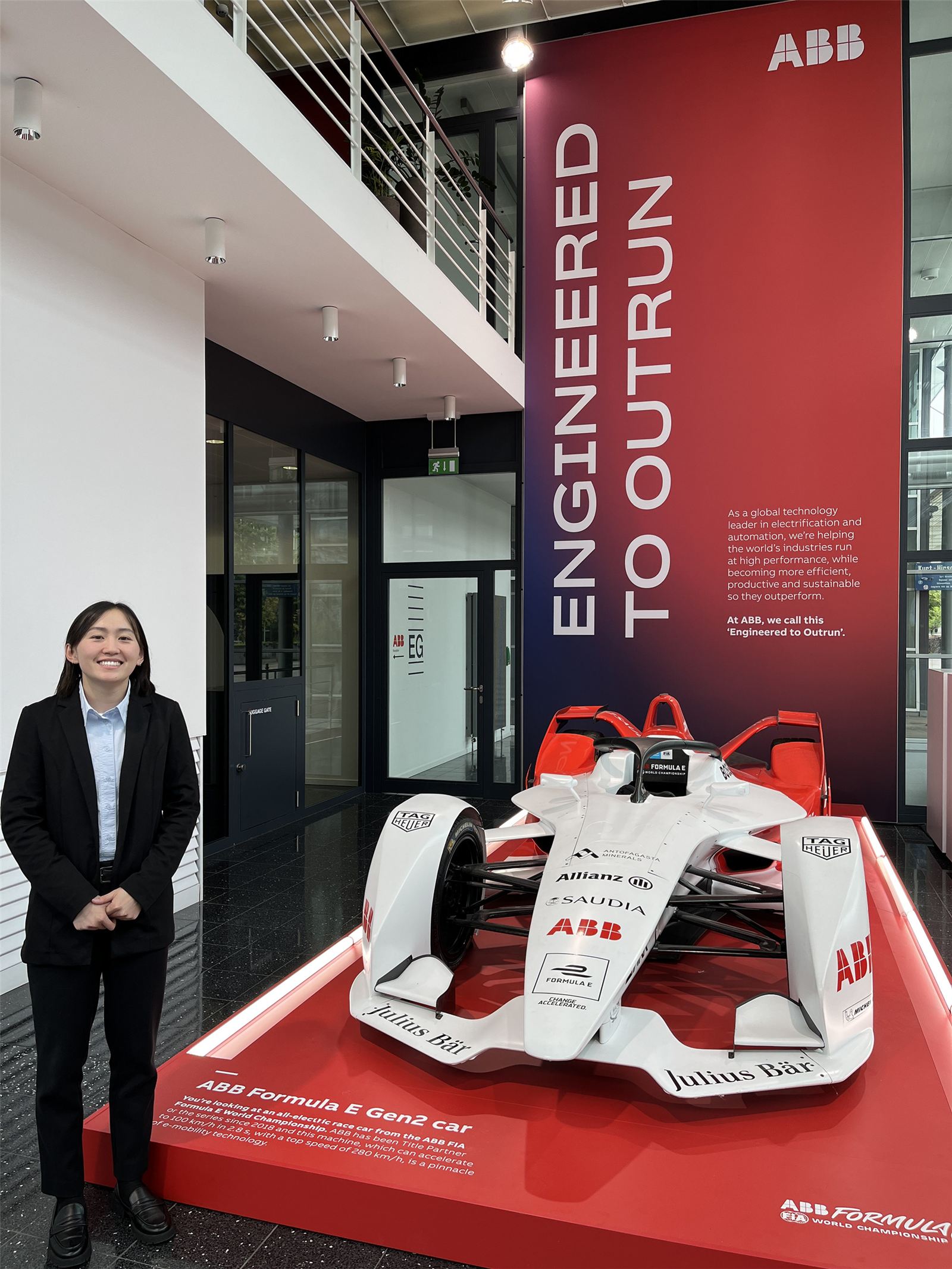 Lily at ABB in Zurich
